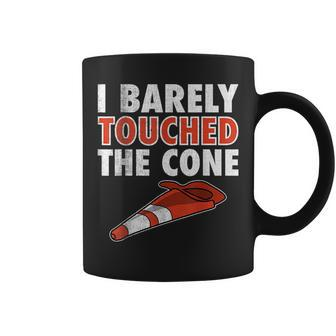 I Barely Touched The Cone I Funny Cone Design Autocross Coffee Mug | Mazezy