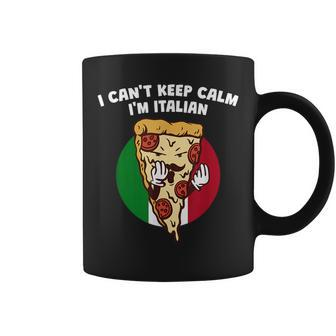I Cant Keep Calm Im Italian Funny Italy Humor Italia Coffee Mug | Mazezy