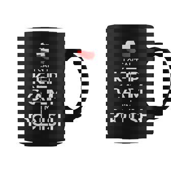 I Cant Keep Calm Im Polish Patriotic Coffee Mug | Mazezy