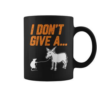 I Dont Give A Rats Ass Coffee Mug | Mazezy