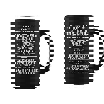 I Dont Tolerate Liars I Am A Nice Person Not A Stupid One Coffee Mug | Mazezy
