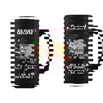 I Graduated Can I Go Back To Bed Now 2023 Sloth Coffee Mug | Mazezy