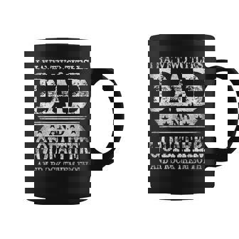 I Have Two Titles Dad And Godfather And I Rock Them Both Coffee Mug - Thegiftio UK