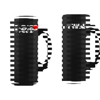 I Heart Corgis I Love Corgis Cute Red Heart Corgi Lover Coffee Mug | Mazezy