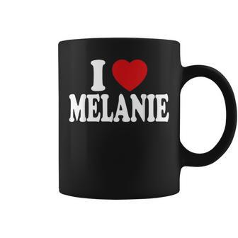 I Heart Love Melanie Coffee Mug - Seseable