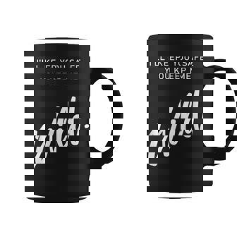 I Ll Keep You Save You Will Keep Me Wild Parents Mom Dad Gifts For Mom Funny Gifts Coffee Mug | Mazezy