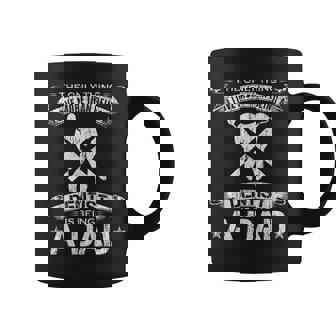 I Love More Than Being A Tooth Dentist Is Being A Dad Funny Coffee Mug - Thegiftio UK