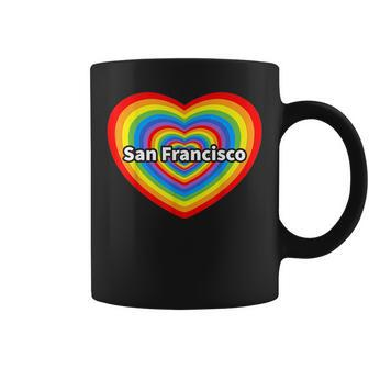 I Love San Francisco Sf Pride March Coffee Mug | Mazezy