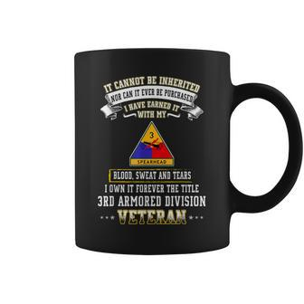 I Own Forever The Title 3Rd Armored Division Veteran Coffee Mug | Mazezy DE
