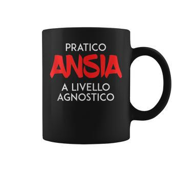 I Practice Anxiety At A Competitive Level Italian Words Coffee Mug | Mazezy