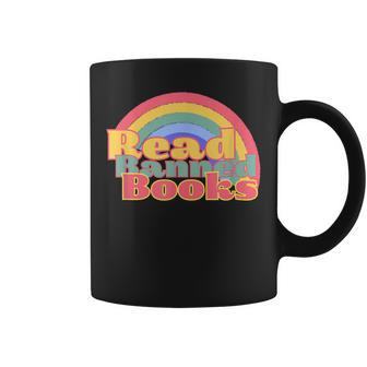 I Read Banned Books Week Librarian Teacher Reader Nerd Coffee Mug | Mazezy