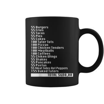 I Think You Should Leave 55 Burgers 55 Fries Burgers Funny Gifts Coffee Mug | Mazezy CA