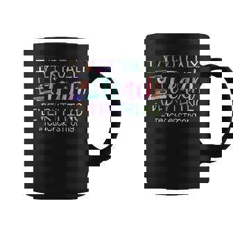 I Virtually Teach Everything Teacher Strong Funny Teaching Gifts For Teacher Funny Gifts Coffee Mug | Mazezy