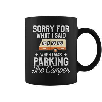 I Was Parking The Camper Camping Costume For Camper Camping Funny Gifts Coffee Mug | Mazezy