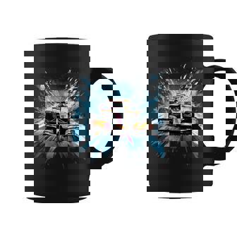 Ice Kart Racing Ice Kart Racer Winter Go-Karting Coffee Mug | Mazezy