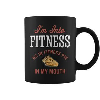 Ich Bin In Fitness Funny Apple Pie Lover Coffee Mug - Monsterry UK