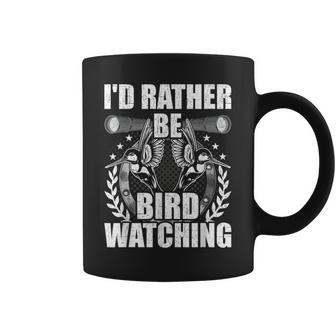 Id Rather Be Bird Watching Birdwatcher Bird Watching Funny Gifts Coffee Mug | Mazezy
