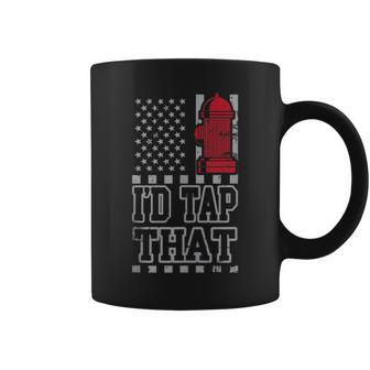 Id Tap That Funny Firefighter Pride Coffee Mug | Mazezy