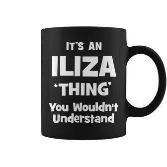 Iliza Thing Name Funny Coffee Mug | Mazezy DE