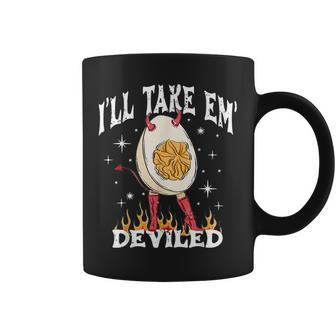 I’Ll Take Them Deviled Thanksgiving Coffee Mug - Seseable