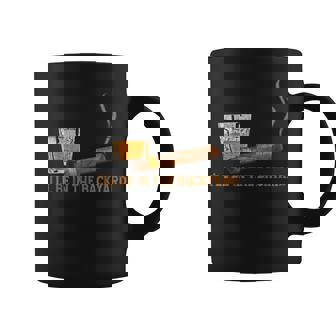 I'll Be In The Backyard Bourbon And Cigar Lover Coffee Mug | Seseable CA