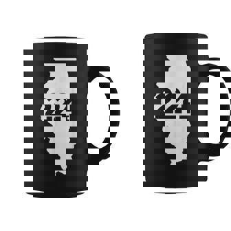 Illinois 224 Area Code Coffee Mug | Mazezy