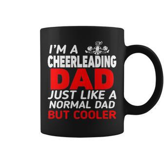  Im A Cheerleading Dad For Father Gift On Birthday Coffee Mug | Mazezy