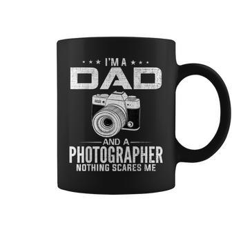 Im A Dad And Photographer Funny Fathers Day Cool Gift Coffee Mug | Mazezy