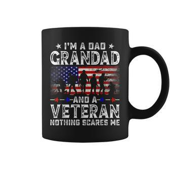 Im A Dad Grandad And A Veteran For Dad Fathers Day Gift For Mens Coffee Mug | Mazezy