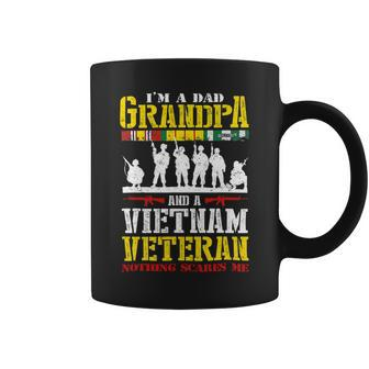 Im A Dad Grandpa And Vietnam Veteran Us Veterans Day 191 Coffee Mug - Monsterry UK