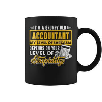 Im A Grumpy Old Accountant Accounting Funny Gifts Coffee Mug | Mazezy