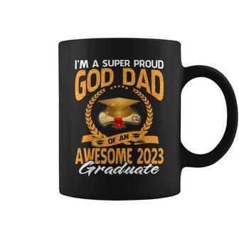 Im A Super Proud God Dad Of An Awesome 2023 Graduate Coffee Mug | Mazezy