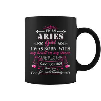 Im An Aries Woman Funny Aries Aries Funny Gifts Coffee Mug | Mazezy