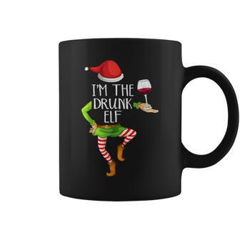 I'm The Drunk Elf Christmas Wine Lovers Merry Christmas Coffee Mug | Mazezy