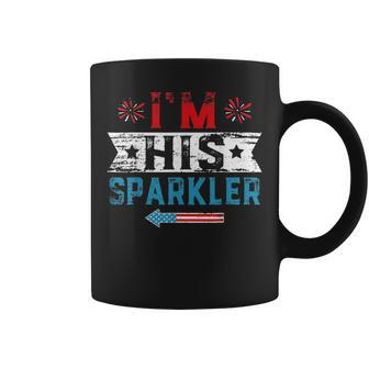 Im His Sparkler His And Her 4Th Of July Matching Couples Coffee Mug | Mazezy