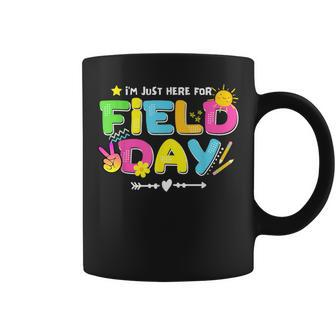 Im Just Here For Field Day 2023 Kids Boys Girls Teachers Coffee Mug | Mazezy