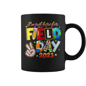 Im Just Here For Field Day Last Day School Coffee Mug | Mazezy