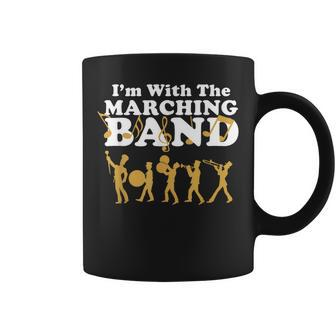 I'm With The Marching Band Musician Parade Coffee Mug | Mazezy DE