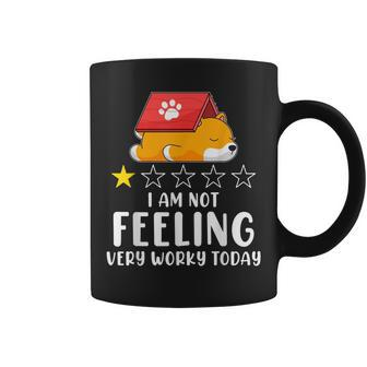 Im Not Feeling Very Worky Today And Dog Lover Gift Coffee Mug | Mazezy