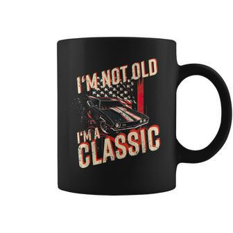 Im Not Old Im A Classic Funny Car Graphic Mens & Womens Coffee Mug | Mazezy