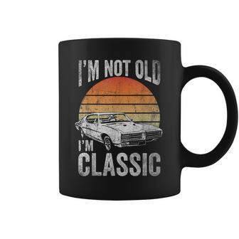 Im Not Old Im Classic Classic Car Gift For Grandpa Dad Coffee Mug | Mazezy