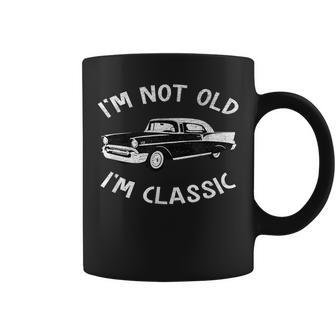 Im Not Old Im Classic Funny Classic Car Retro Vintage Coffee Mug | Mazezy