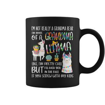 Im Not Really A Grandma Bear Im More Of A Grandma Llama Coffee Mug - Thegiftio UK