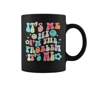 I'm A Problem Retro Groovy Sarcasm Humor Coffee Mug | Mazezy