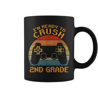 Im Ready To Crush 2Nd Grade Back To School Video Game Boys Coffee Mug | Mazezy