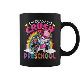 Im Ready To Crush Preschool Unicorn Back To School Girls Coffee Mug - Thegiftio UK