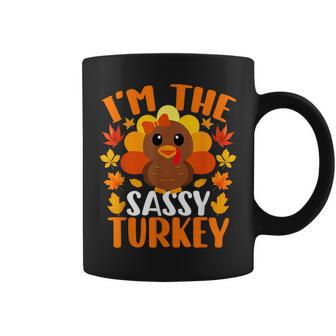 I'm The Sassy Turkey Fall Autumn Thanksgiving Coffee Mug - Thegiftio UK