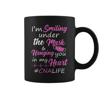 Im Smiling Cna Funny Clinical Medical Cna Women Gift Coffee Mug | Mazezy