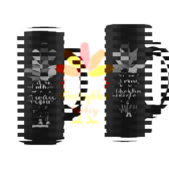 Im The Firefighter Turkey Funny Thanksgiving Matching Coffee Mug | Mazezy