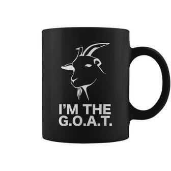 Im The Greatest Of All Time Funny Goat Gifts For Goat Lovers Funny Gifts Coffee Mug | Mazezy